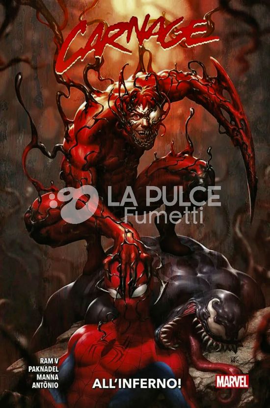 MARVEL COLLECTION INEDITO - CARNAGE 2A SERIE #     2: ALL'INFERNO!