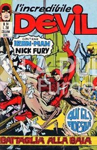 L'INCREDIBILE DEVIL #    94: BATTAGLIA ALLA BAIA - NO ADESIVI