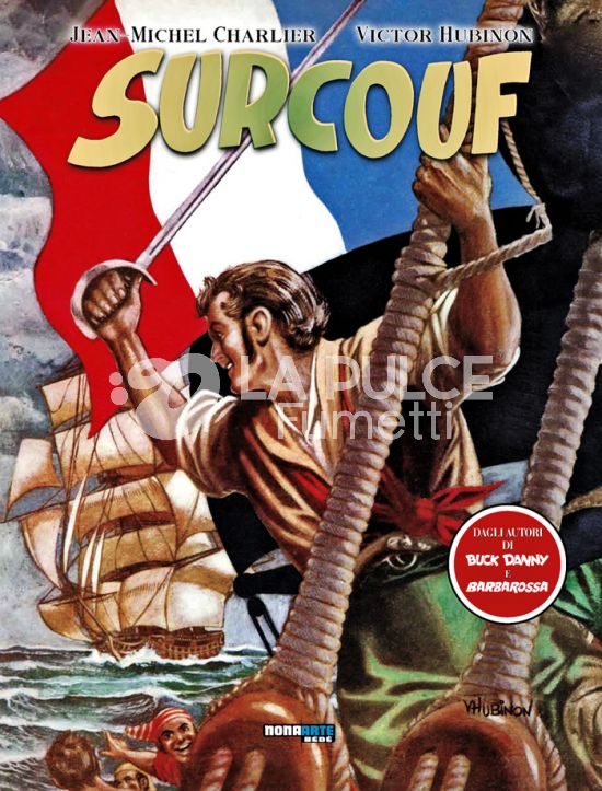 COLLANA JEAN-MICHEL CHARLIER #     1 - SURCOUF - EDIZIONE BROSSURATA