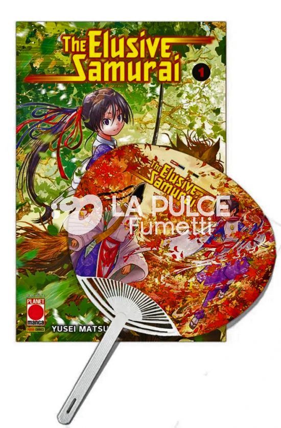 MANGA MEGA- THE ELUSIVE SAMURAI 1/18 NUOVI - ( N 1-2-3 VARIANT +         VENTAGLIO E CARTOLINA - N 8 BUNDLE + ASSASSINATION CLASSROOM 1 VARIANT - N 6-12+13+14 ESAURITI )