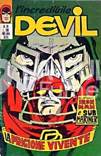 L'INCREDIBILE DEVIL #    34: LA PRIGIONE VIVENTE DI BUSTA