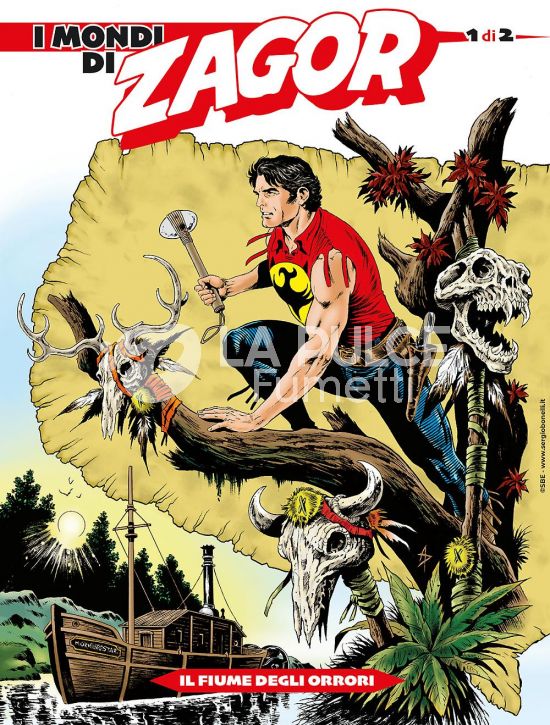 ZAGOR ALBO GIGANTE #    26 - I MONDI DI ZAGOR 1: IL FIUME DEGLI ORRORI (PARTE 1 DI 2)