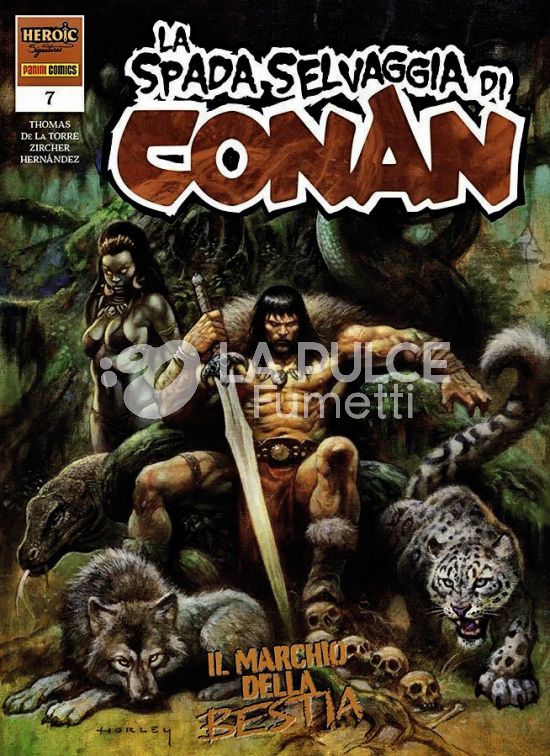 LA SPADA SELVAGGIA DI CONAN #     7