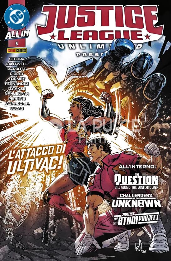 JUSTICE LEAGUE UNLIMITED PRESENTA #     5 - ALL IN