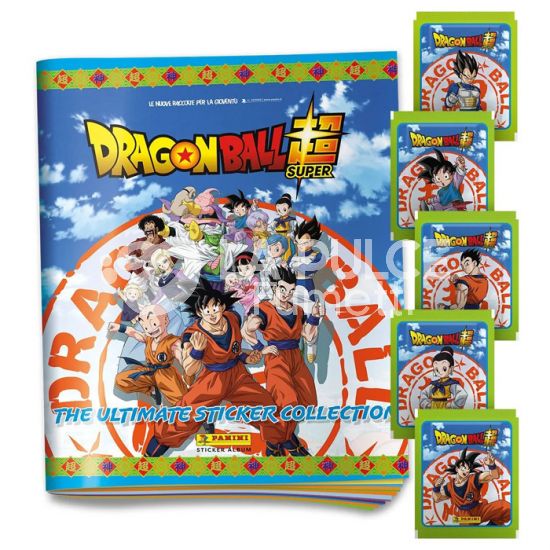 DRAGON BALL SUPER THE ULTIMATE STICKER COLLECTION STARTER PACK