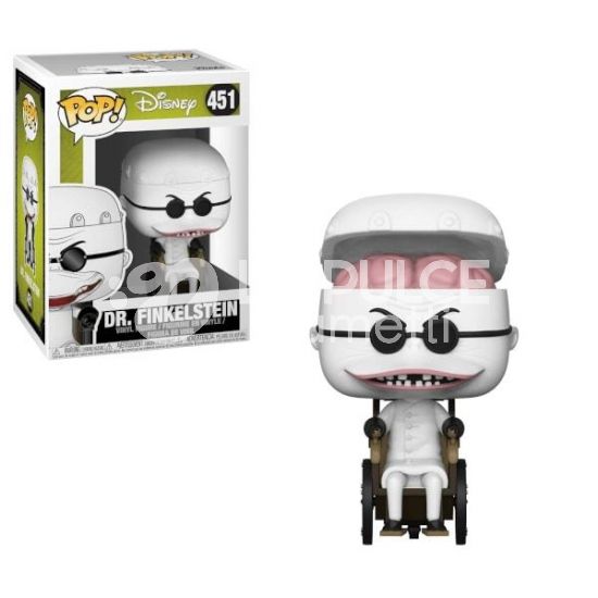 DISNEY TIM BURTON'S THE NIGHTMARE BEFORE CHRISTMAS - DR. FINKELSTEIN  -VINYL FIGURE #   451 - POP FUNKO