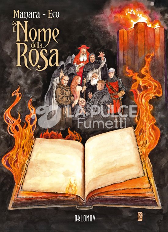 MILO MANARA - IL NOME DELLA ROSA # 2