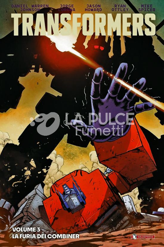 ENERGON UNIVERSE - TRANSFORMERS # 3: LA FURIA DEI COMBINER