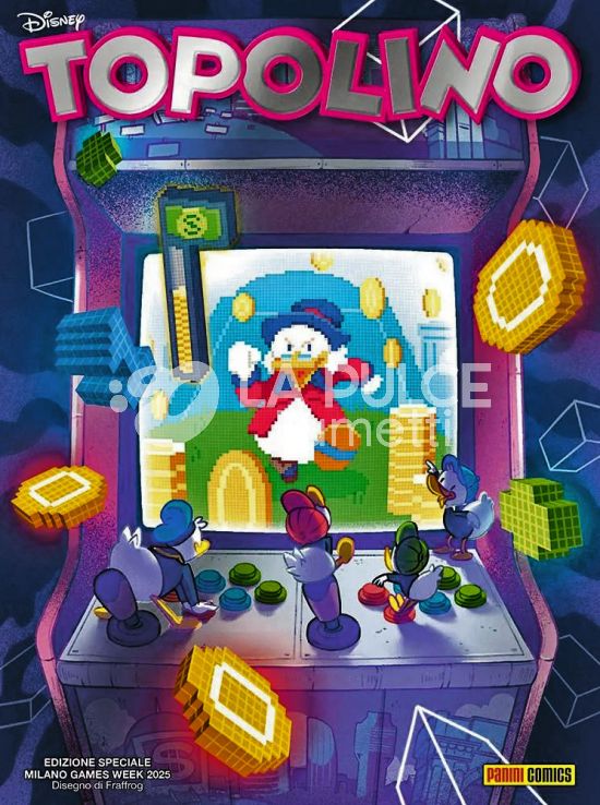 TOPOLINO LIBRETTO # 3653 - VARIANT COVER MILANO GAMES WEEK