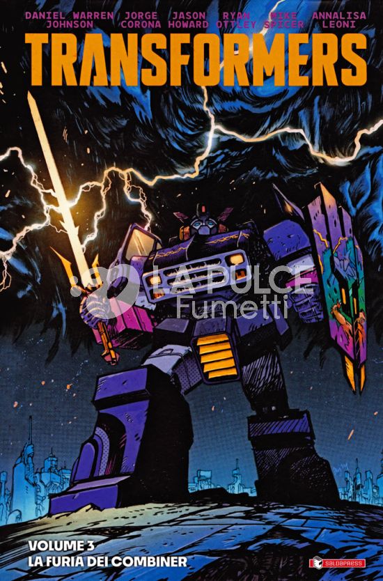 ENERGON UNIVERSE - TRANSFORMERS # 3: LA FURIA DEI COMBINER - VARIANT FUMETTERIA