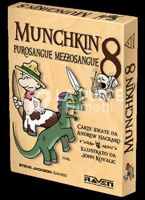 MUNCHKIN 8 - PUROSANGUE MEZZOSANGUE (ESPANSIONE)