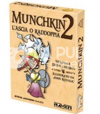 MUNCHKIN 2 - L'ASCIA O RADDOPPIA - NUOVA EDIZIONE (ESPANSIONE)