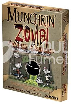 MUNCHKIN ZOMBI - ANFRATTI PUTREFATTI EDIZIONE ARTI DI RICAMBIO (ESPANSIONE 75+20 CARTE)