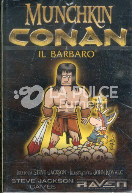 MUNCHKIN CONAN IL BARBARO (ESPANSIONE)