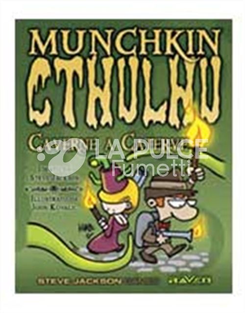 MUNCHKIN CTHULHU CAVERNE A CATERVE (ESPANSIONE)