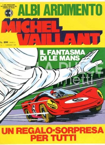 ALBI ARDIMENTO ANNO 2 #     1 - MICHEL VAILLANT: IL FANTASMA DI LE MANS