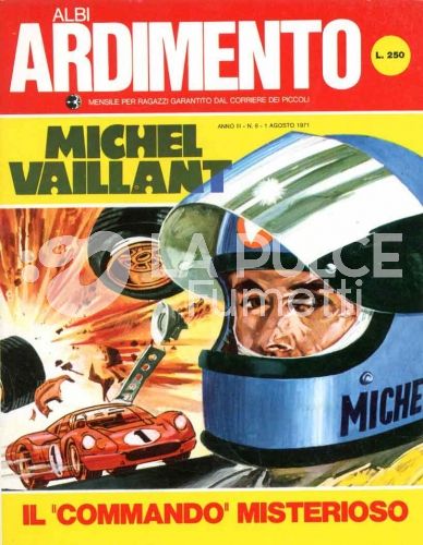 ALBI ARDIMENTO ANNO 3 #     8 - MICHEL VAILLANT: IL "COMMANDO" MISTERIOSO