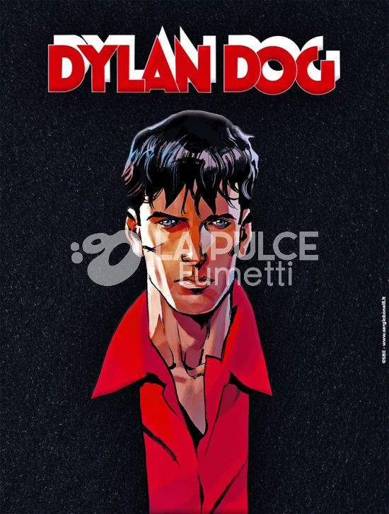DYLAN DOG ALBO GIGANTE # 31 - DYLAN DOG ORIGINALE 470 BIS: NELLA MENTE DELLO SCRITTORE - VARIANT FLOCCATA
