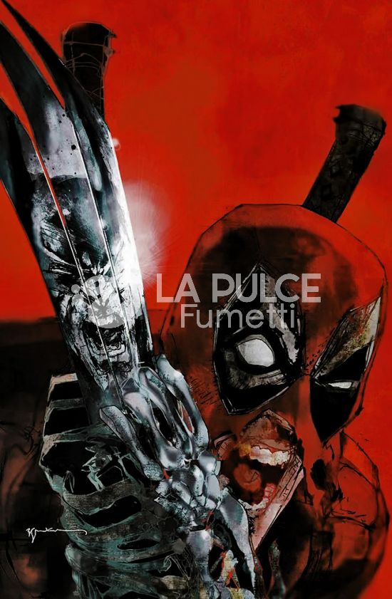 DC CROSSOVER # 47 - BATMAN/DEADPOOL - VARIANT DI BILL SIENKIEWICZ