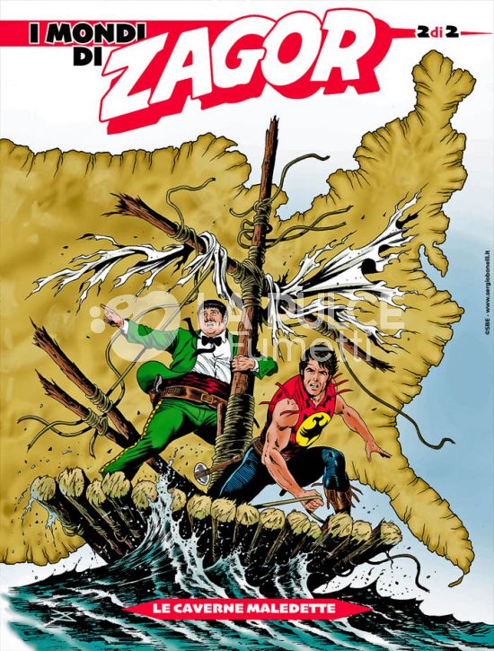 ZAGOR ALBO GIGANTE #    27 - I MONDI DI ZAGOR 2: LE CAVERNE MALEDETTE (PARTE 2 DI 2)