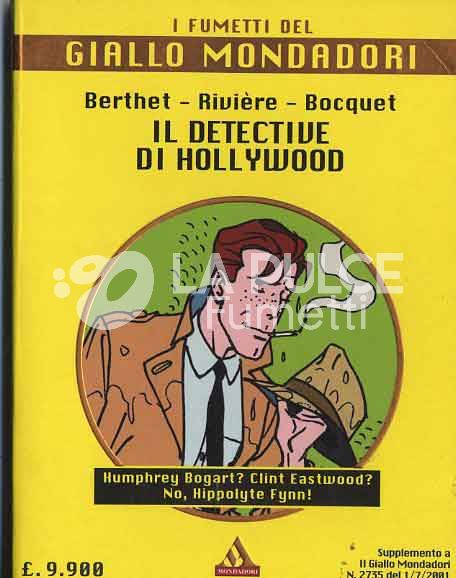 FUMETTI DEL GIALLO MONDADORI #    4 DETECTIVE DI HOLLYWOOD