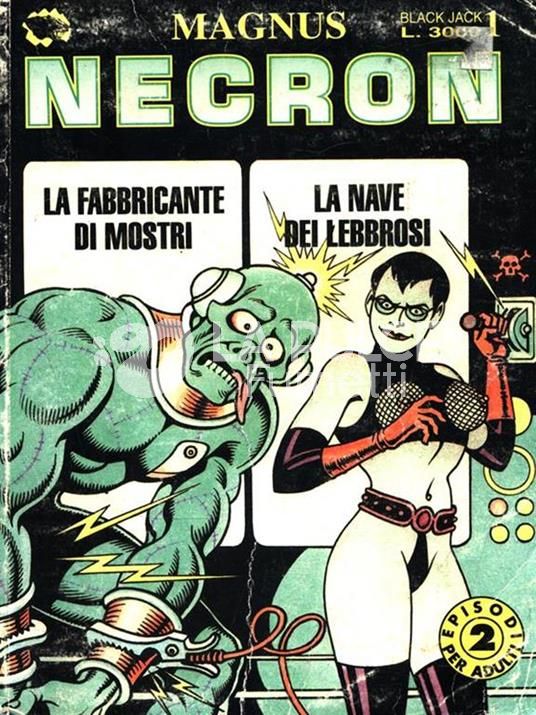 COLLANA BLACK JACK: NECRON 1/7 COMPLETA  ( BLAK JACK 4 SOSTITUITO CON 7 E 8 ORIGINALI )