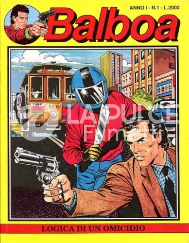 BALBOA #     1: LOGICA DI UN OMICIDIO