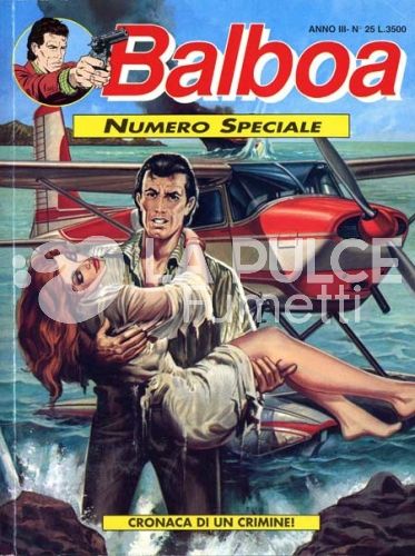 BALBOA #    25: CRONACA DI UN CRIMINE