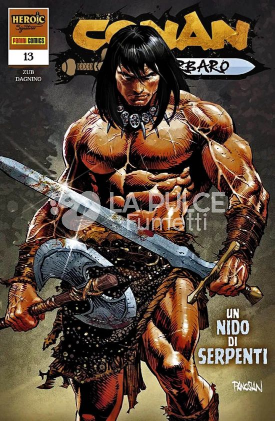 CONAN IL BARBARO # 31 - CONAN IL BARBARO 13