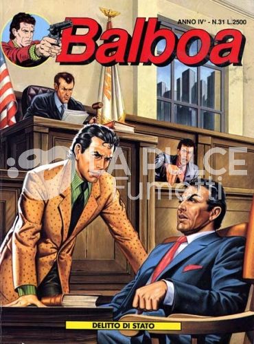 BALBOA #    31: DELITTO DI STATO