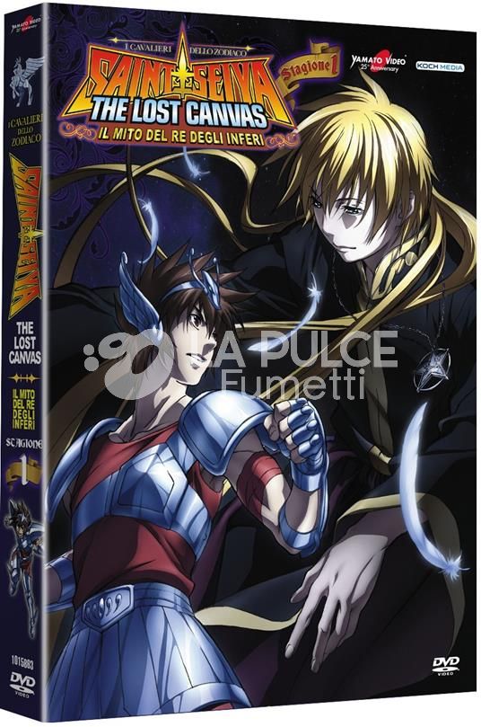 I CAVALIERI DELLO ZODIACO SAINT SEIYA THE LOST CANVAS IL MITO DEL RE DEGLI INFERI STAGIONE 1 (3 DVD)