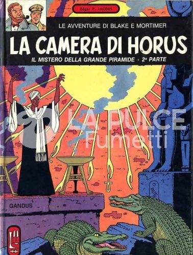 LE AVVENTURE DI BLAKE E MORTIMER #     4: LA CAMERA DI HORUS -IL MISTERO DELLA GRANDE PIRAMIDE 2A PARTE