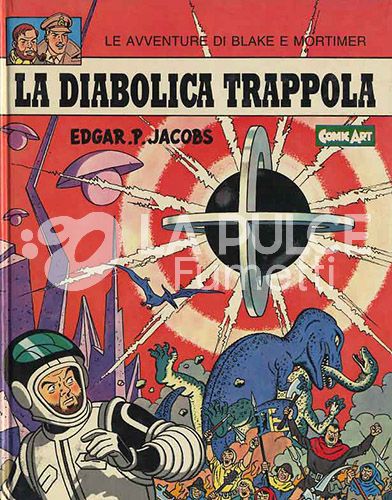GRANDI EROI   4 BROSSURATO - BLAKE E MORTIMER LA DIABOLICA TRAPPOLA
