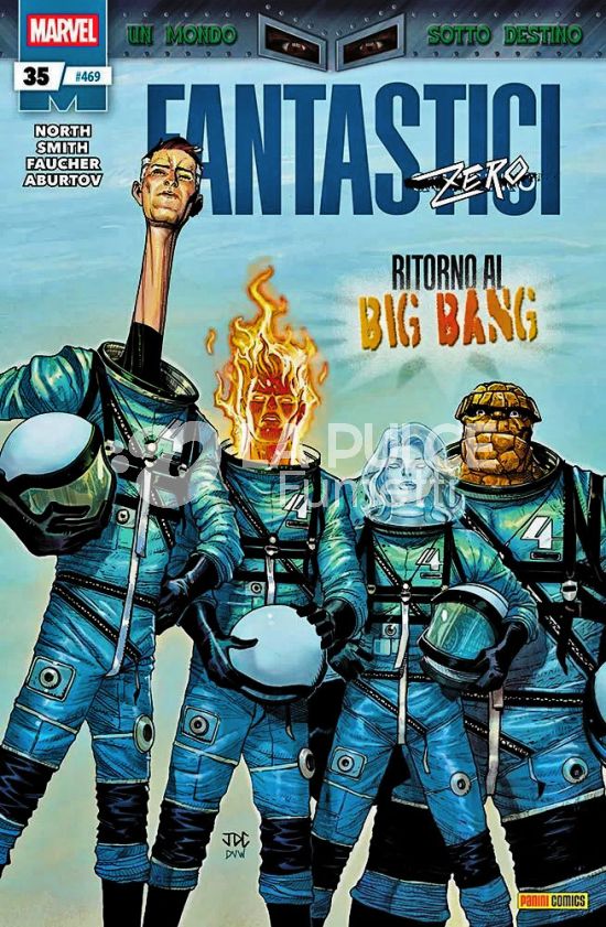 FANTASTICI QUATTRO # 469 - FANTASTICI QUATTRO 35 - UN MONDO SOTTO DESTINO