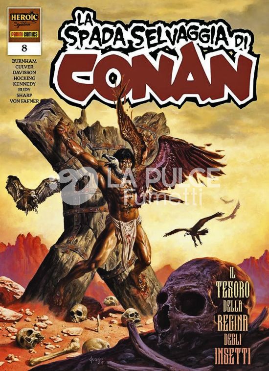 LA SPADA SELVAGGIA DI CONAN #     8