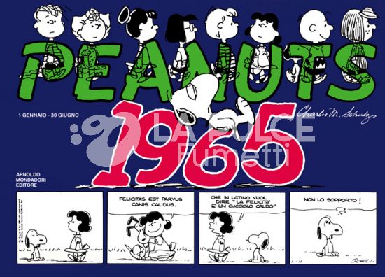 SCHULZ: PEANUTS 1965 1/2  COMPLETA  1 GENNAIO/31 DICEMBRE (ORIZZONTALE)