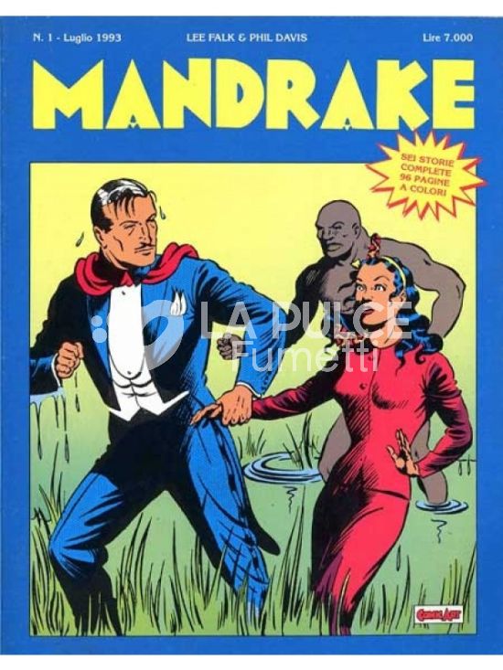 BEST COMICS MANDRAKE TAVOLE DOMENICALI  1/4 COMPLETA
