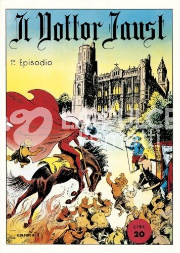 ALBI D'ORO II SERIE: IL DOTTOR FAUST  LOTTO DI 5 ALBI COMPLETA NUOVI (ALBI D'ORO N 1+3+7+9+14 )