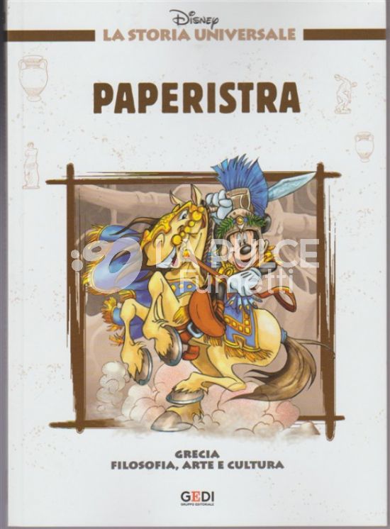 LA STORIA UNIVERSALE DISNEY #     8: GRECIA - FILOSOFIA, ARTE E CULTURA - PAPERISTRIA
