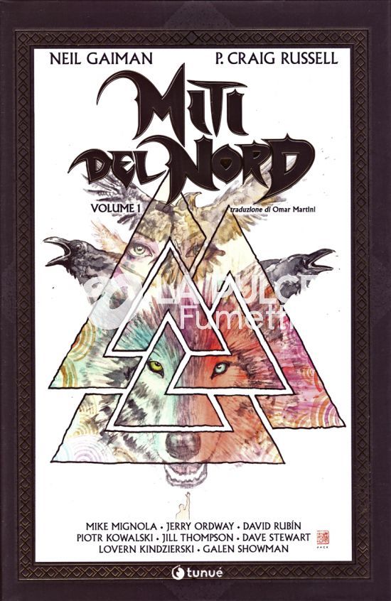 PROSPERO'S BOOK - MITI DEL NORD 1/3 NUOVI ( TUTTI VARIANT MANICOMIX )