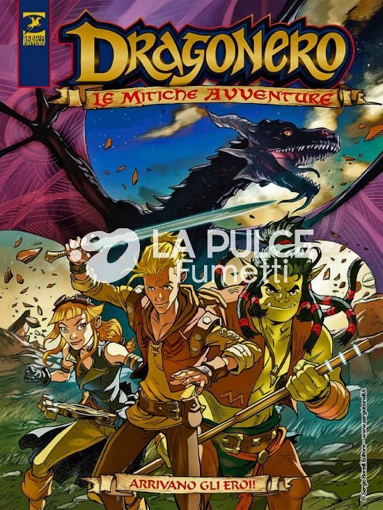 DRAGONERO ADVENTURES 13/24 - DRAGONERO - LE MITICHE AVVENTURE 1/12 COMPLETA