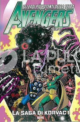 AVENGERS SERIE ORO 14/15: LA SAGA DI KORVAC 1/2 MINISERIE COMPLETA NUOVI