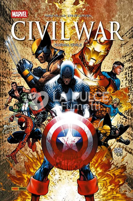 MARVEL POCKET - CIVIL WAR - GUERRA CIVILE