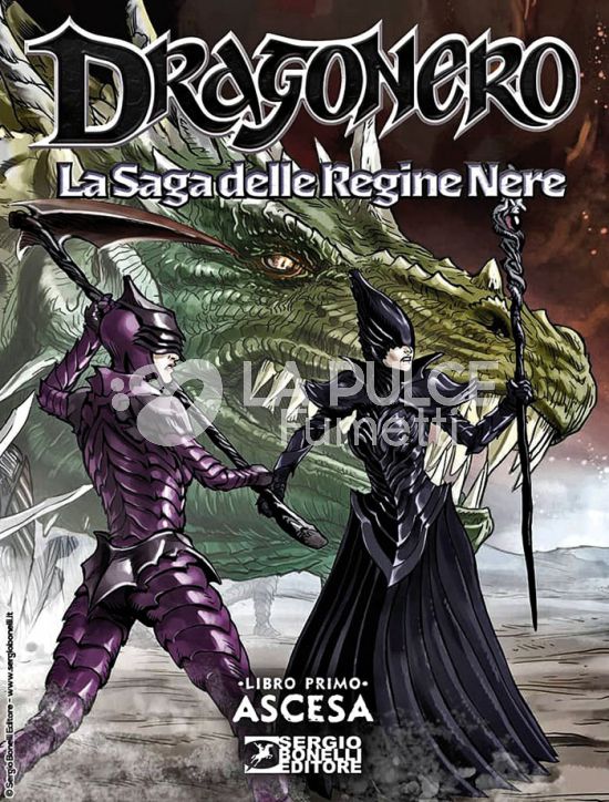 DRAGONERO: LA SAGA DELLE REGINE NERE #     1: ASCESA - BROSSURATO