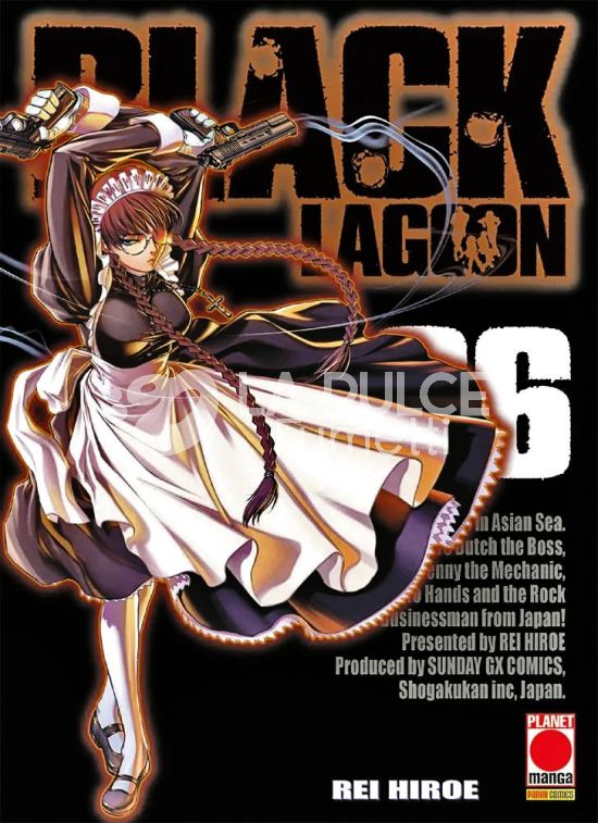 MANGA UNIVERSE #    81 - BLACK LAGOON  6 - 2A RISTAMPA