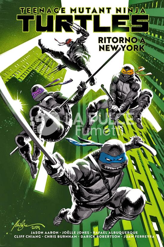 TEENAGE MUTANT NINJA TURTLES - 2A SERIE - COLLECTION # 1: RITORNO A NEW YORK