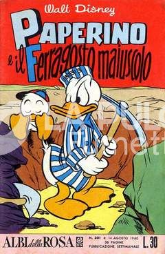 ALBI DELLA ROSA #   301: PAPERINO E IL FERRAGOSTO MAIUSCOLO