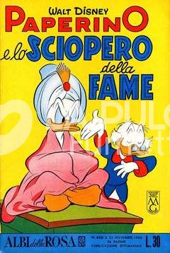 ALBI DELLA ROSA #   420: PAPERINO E LO SCIOPERO DELLA FAME