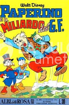 ALBI DELLA ROSA #   395: PAPERINO EIL MILIARDO DEL G.F.