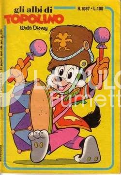 ALBI DELLA ROSA / ALBI DI TOPOLINO #  1087 + bollino